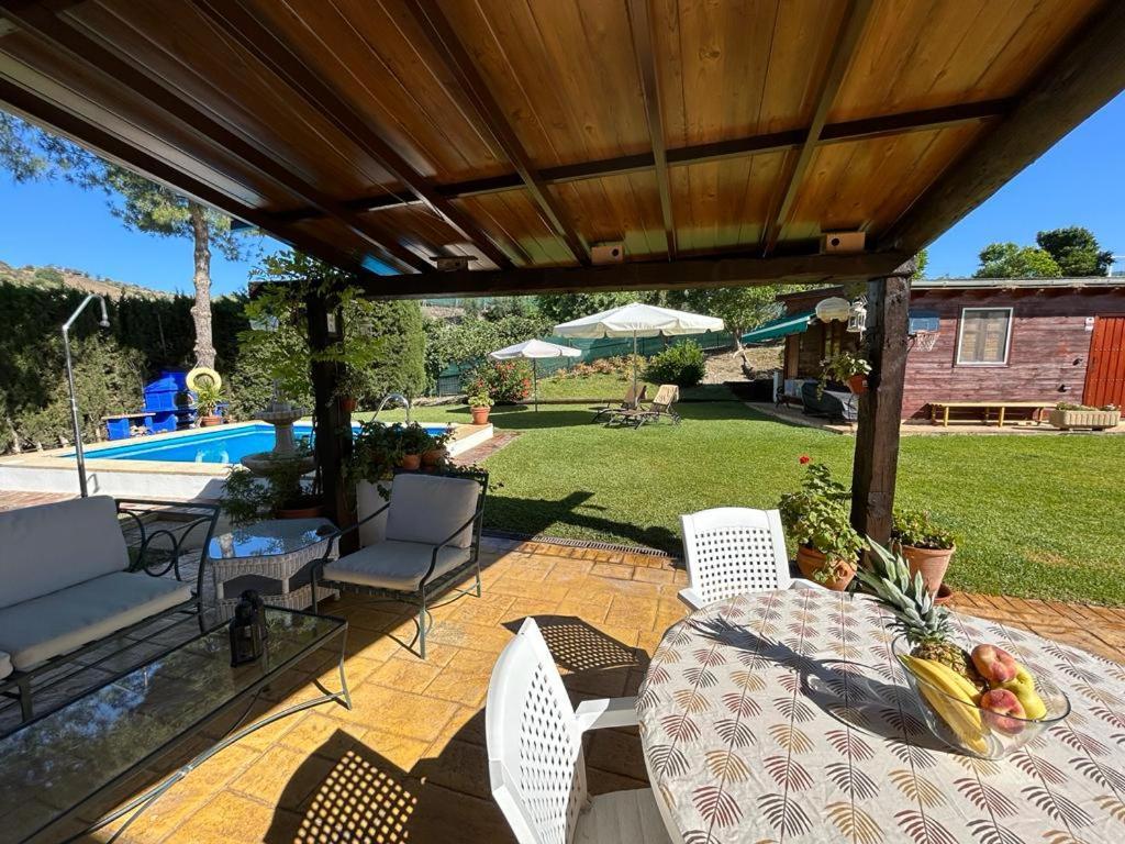 Casa Rural Cupiana Piscina Privada มาลากา ภายนอก รูปภาพ