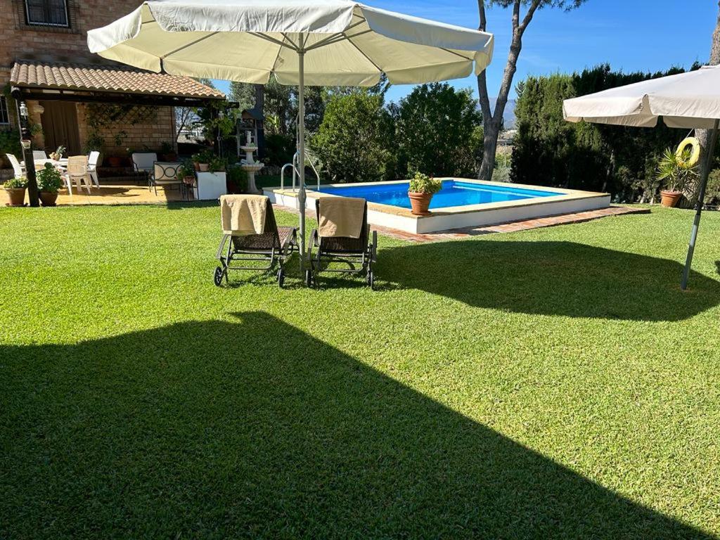Casa Rural Cupiana Piscina Privada มาลากา ภายนอก รูปภาพ